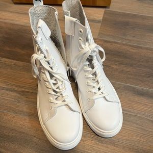 Dr martens white boots
